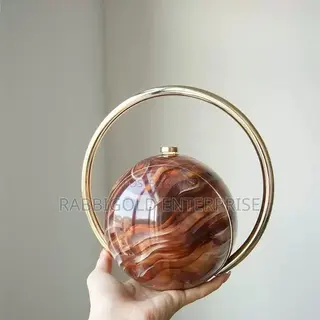 Marble Clutch Handbag