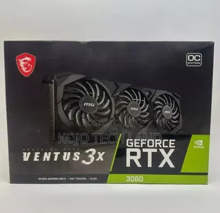 Msi Geforce RTX 3060 12G Oc 12gb Gddr6 Graphics Card
