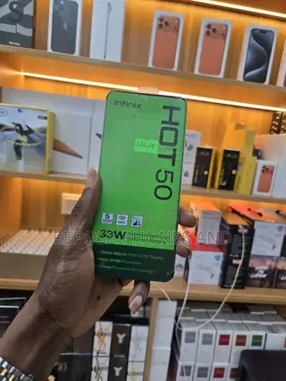 New Infinix Hot 50 256 GB Silver
