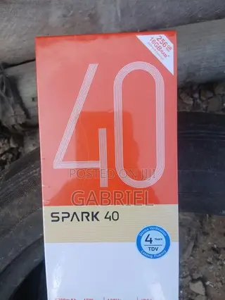 New Tecno Spark 40 256 GB Black