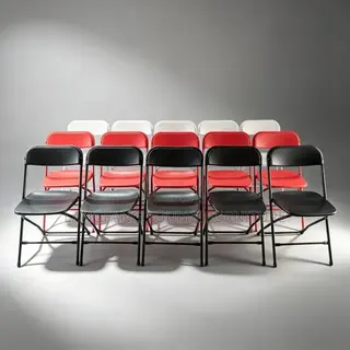 Ghana Stock! Brand New Heavy Duty Plastic Folding Chairs