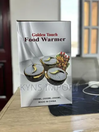 3pcs Set Golden Touch Food Warmer