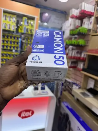 New Tecno Camon 50 256 GB Gray
