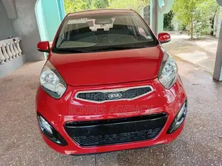 Kia Morning 2015 Red