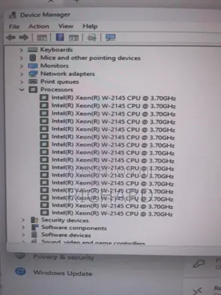 Desktop Computer HP Z4 G4 32GB Intel Xeon SSD 512GB