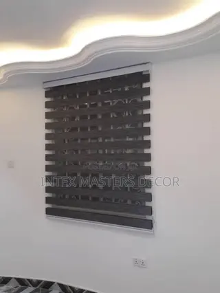 Dark Zebra Blinds