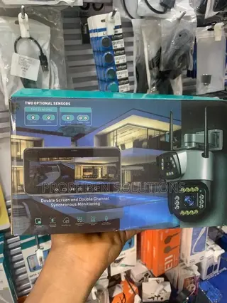 Dual Lens Waterproof CCTV Camera WiFi/wired