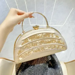 Textured Panel Handbag