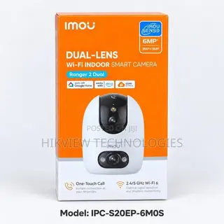 IMOU IPC-S20EP-6M0S Ranger 2 Dual 6MP Indoor Wi-Fi 6 Security Camera