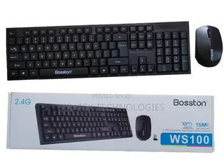 Bosston Wireless Keyboard and Mouse