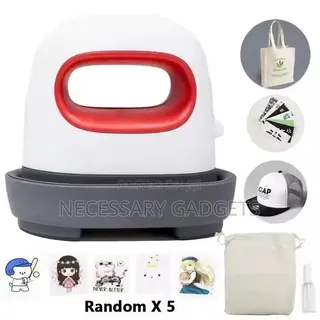 Mini Electric Heat Press Machine T Shirt Bags Caps