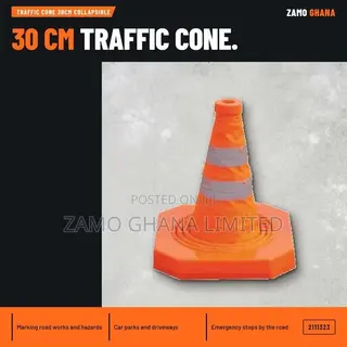 Traffic Cone 30Cm Collapsible