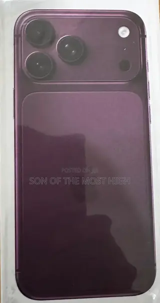 New Apple iPhone 18 Pro Max 1 TB Purple