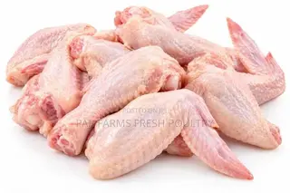 Freshly Processed Chicken Wings