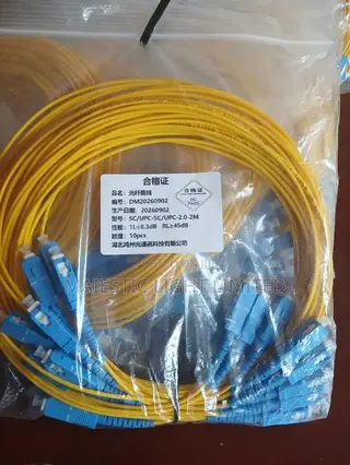 SC/UPC Fibre Optic Patch Cord Cable 2M