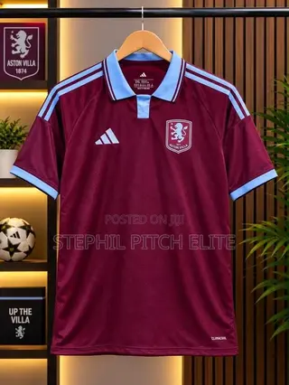 Aston Villa 2026/26 Home Jersey