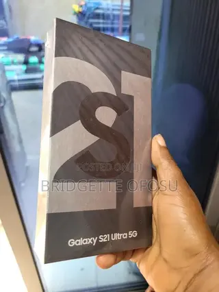 New Samsung Galaxy S21 Ultra 5G 128 GB Black