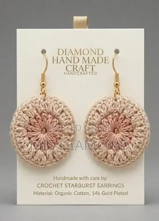 Handmade Crochet Earrings