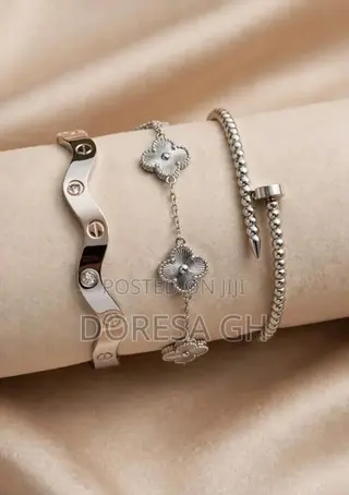 Bangle and Bracelet Set With Gift Case for Ladies