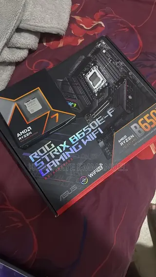 ASUS Rog Strix B650e-F Gaming Wifi + Ryzen7 7700x