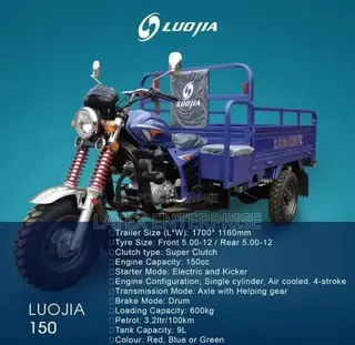 Luojia Tricycle 150 Engine Capacity