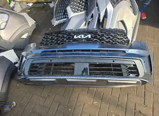 KIA Sorento 2021-2023 Front Bumper With Grille - New Logo Model