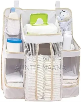 La Baby Diaper Caddy and Nursery Organizer