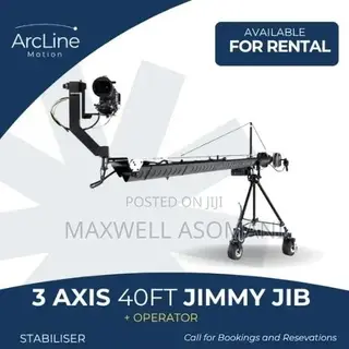 Professional 3 Axis 40ft Jimmy Jib/ Crane for Rent