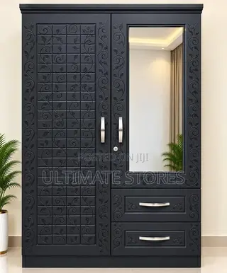 Foreign 2-Door Wardrobe (Payment on Delivery)