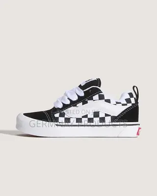 Vans Kids Knu Skool Checkerboard Sneakers