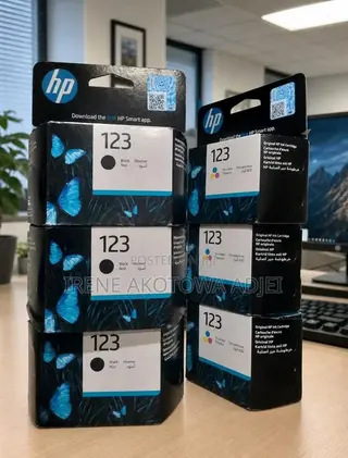 Hp 123 Black/Colour Original Ink Cartridges Hp 2130, 2620, 3630,3639