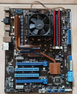 6 Cores Processor(Phenom Ii X6 ) + Asus M4n98td Evo