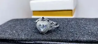 Quality 100% S925 Promise, Engagement and Wedding Rings