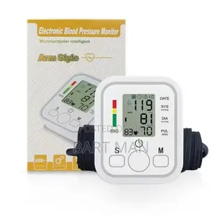 Blood Pressure Monitor LCD Digital Screen