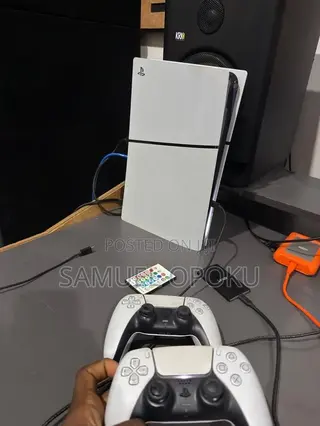 PS5 With Two Controllers
