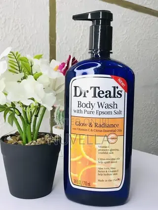 Glow Up With Dr Teal’s Vitamin C Body Wash!