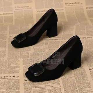 Chunky Block Heels in 38,40
