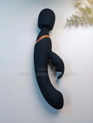 3in1 Black Magic Wand Massager Rabbit G-Spot Vibrator