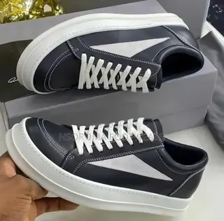Rick Owens Vintage Leather Low Top Sneakers – (Size 39–45)Gh 450