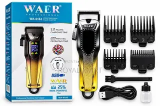 WAER Professional Hair Clipper – WA-6183