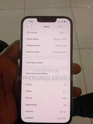 Apple iPhone 13 Pro 128 GB Gray