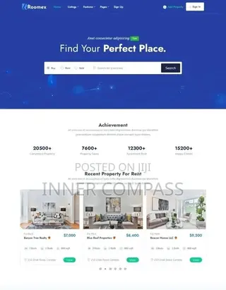 Real Estate Multilingual System Website