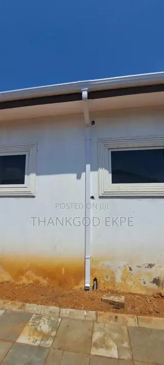Rain Gutter Profile PVC