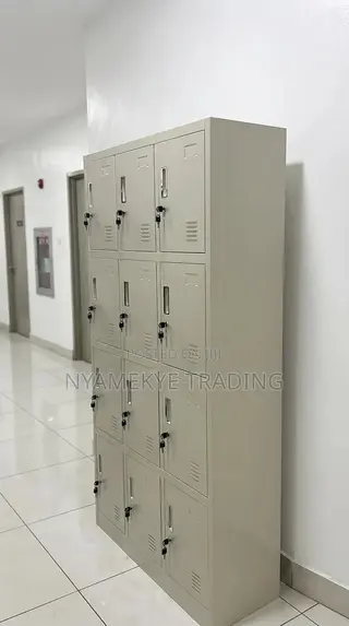 12-Door Metal Storage Locker