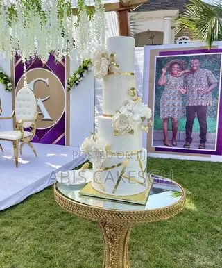 Wedding Cake for Abi’S Cake