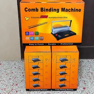 Comb Binding Punching Machine