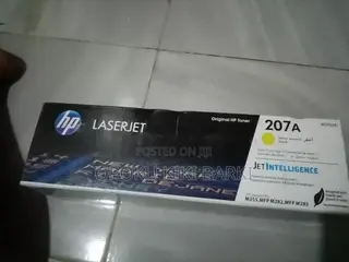 Original HP W2212A, 207A LaserJet Pro Toner Cartridge (Yellow Color)
