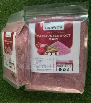 Cassava-Beetroot Gari