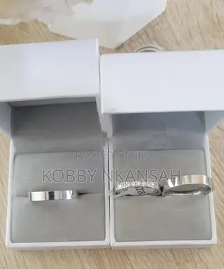 Pure Silver Wedding Rings