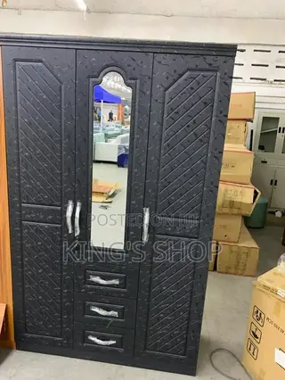 Black 3in1 Wardrobe